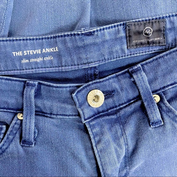 AG Jeans Adriano Goldschmied The Stevie Ankle Slim Straight Anthropologie 25 - Picture 7 of 8